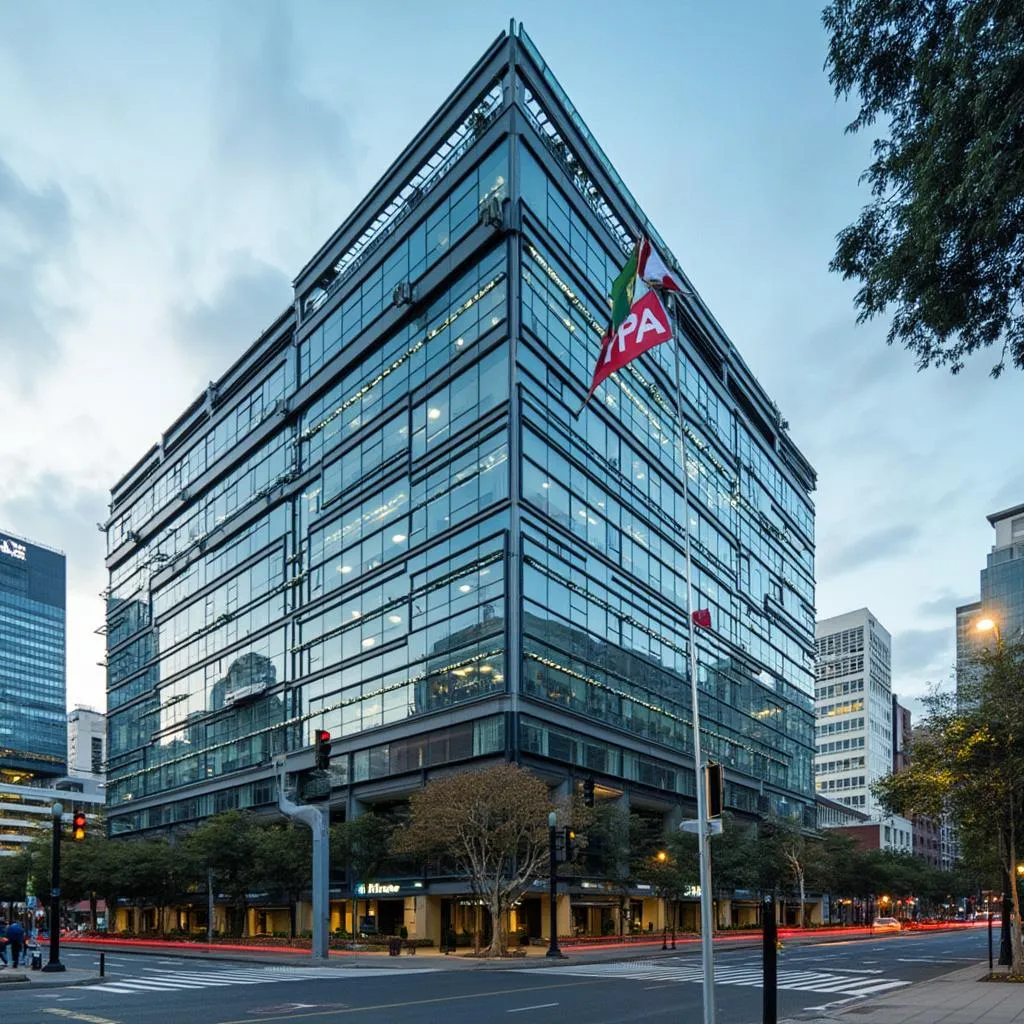 Sede central de YPF en Buenos Aires