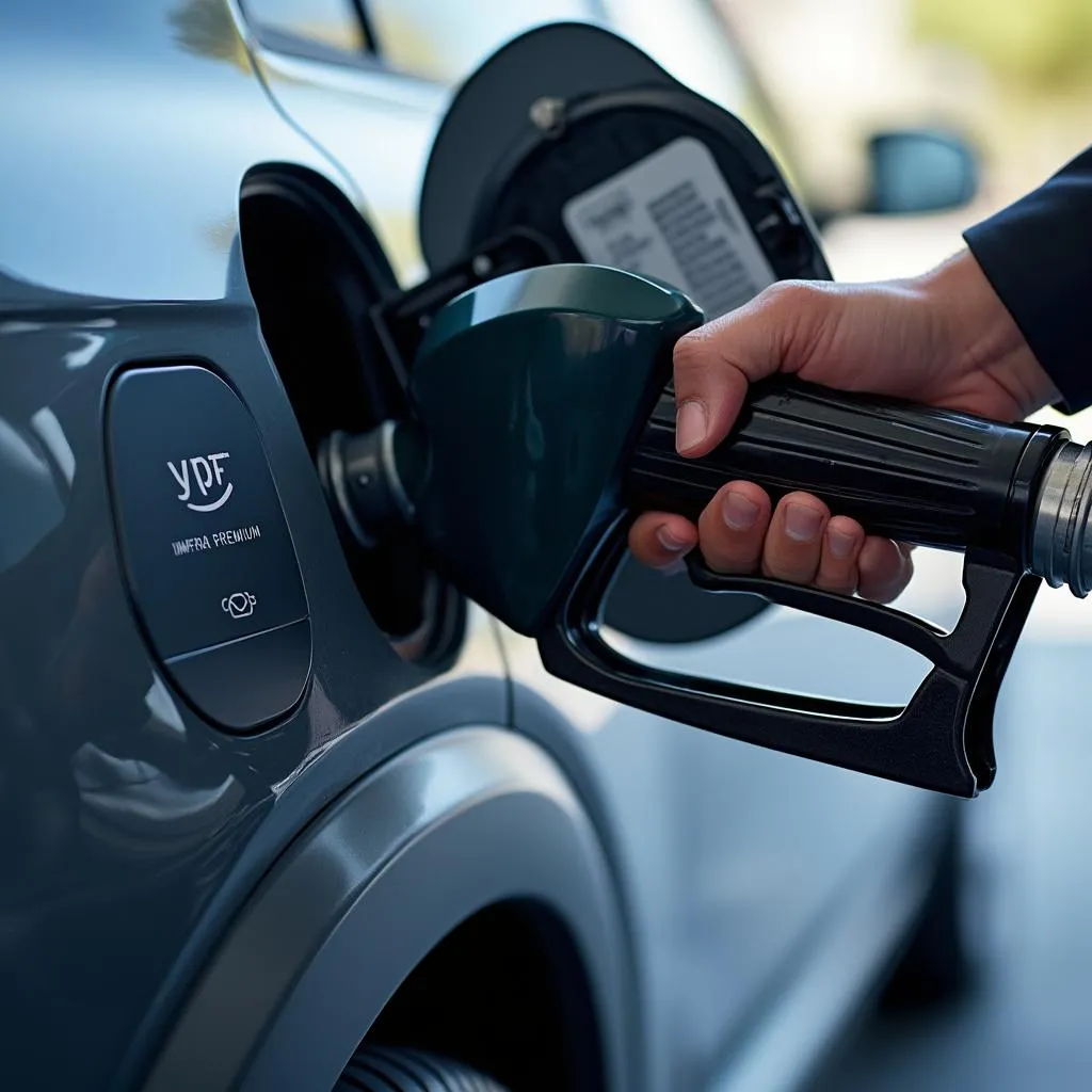 Combustibles premium YPF Infinia