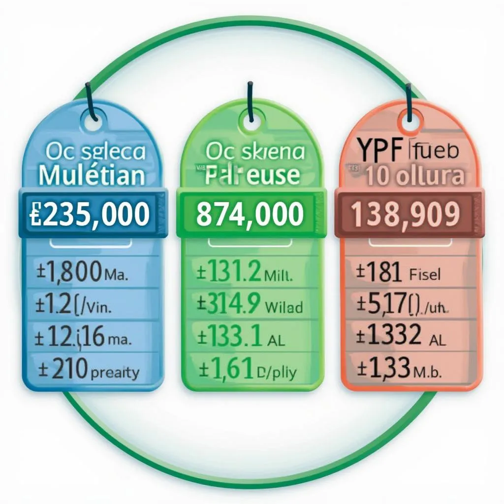 Precios de combustibles